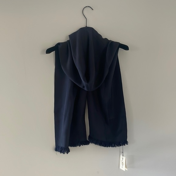 Blanc de Chine Silk Scarf . - Picture 1 of 4
